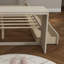 Lit plateforme simple en bois avec tablettes de rangement, ports USB et bureau-2048301516-2048301517