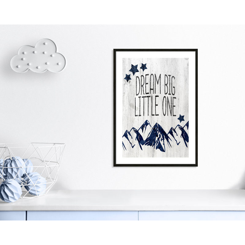 Adhésif décoratif «Dream Big Little One», H 40 po x l 28 po x P 1 po, Papier