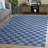 Lavone Performance Checkered Rug-1761373440