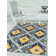 Tapis bleu / jaune Brenner