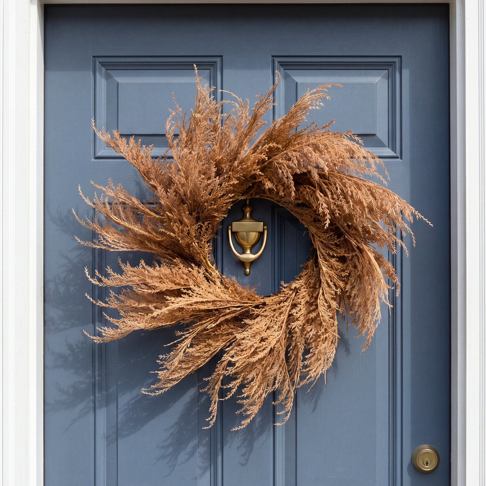28'' Faux Grass Wreath