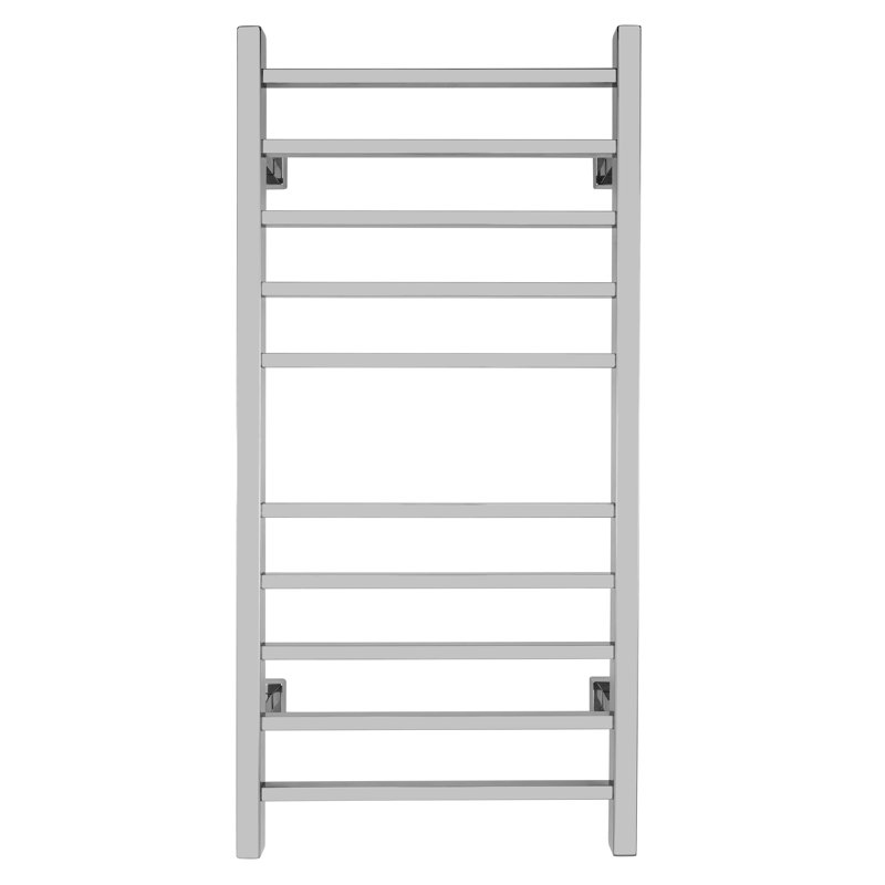 Chauffe-serviettes Metropolitan, poli, double connexion, 10 barres
