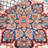 Manado Oriental Blue/Beige Area Rug-546518693