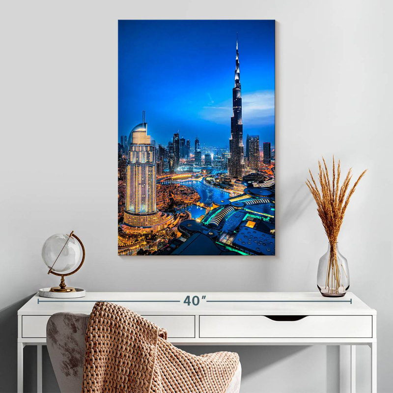 Aime Downtown Dubai Lights, 30" H x 20" W