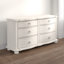 Commode double 6 tiroirs Irmani