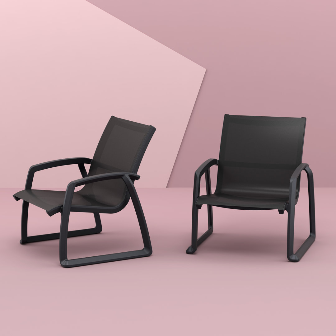 Farrah Patio Chair (Set of 2) AllModern Frame 