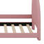 Upholstered Daybed With Rabbit Ear Shaped Headboard
