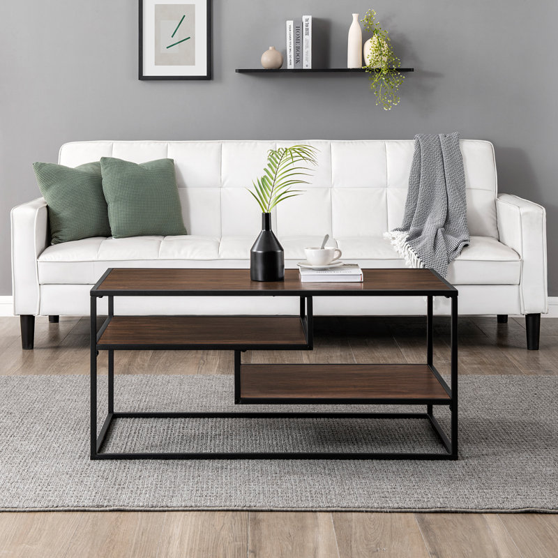 Table basse Dunning Myrie, Noyer foncé