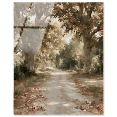 Cottage Core " Autumnal Archway I " Graphic Art Print