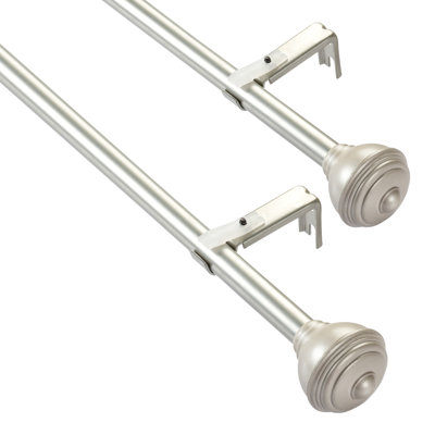 Neruda Adjustable Single Curtain Rod