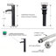  Meuble-lavabo simple 36 po avec comptoir en bois manufacturé, lavabo vasque, robinet et miroir non inclus-694787367-694755626