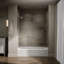 Villager Alcove 60" x 34" Alcove/Tile in Cast Iron Soaking Bathtub-1423726656-1382212086