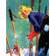 «Snow Fight» par Dominice Cammerota, reproduction sur toile tendue-15060657