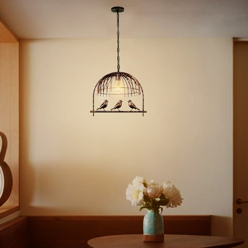 Hinerk 1 - Light Pendant, Rustic Red