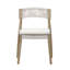 Cletta Premium All-Weather Wicker Outdoor Dining Side Chair with Cushion
