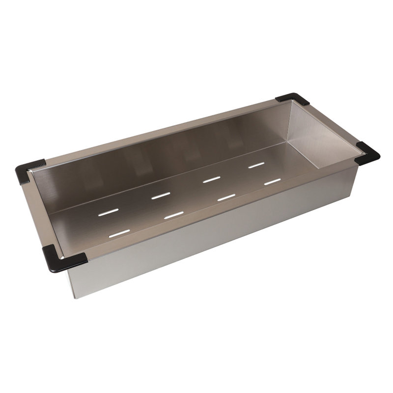Kingston Brass Watford Kitchen Sink Basket Strainer, 3.13" H x 7.88" W x 17.75" D