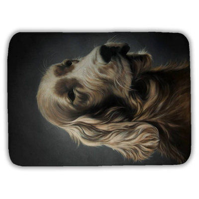 Field spaniel Bath Mat with Non-Slip Backing - Quick Dry Memory Foam Bathroom Rug - Absorbent - Modern Plush Spa-Style - Machine Washable