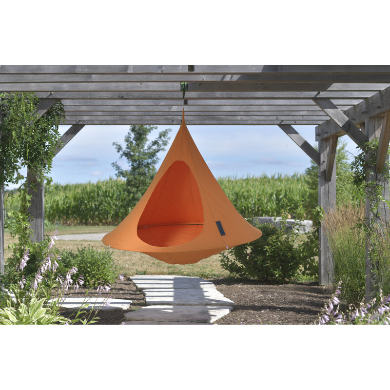 Cacoon - Island Vibe Hanging Chair, Orange, 152cm H x 152cm W x 152cm D