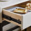 Bureau et bibliothèque pratiques de style moderne