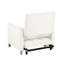 Fauteuil convertible en velours capitonné l 31,45 po Anhat-700883656