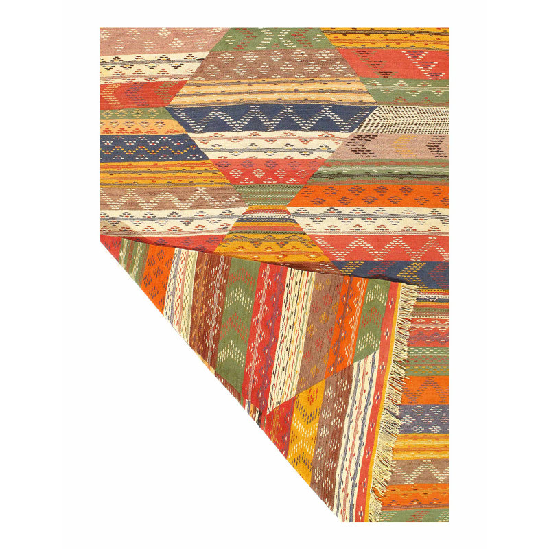 Adaleya One-of-a-Kind 4'11" X 8'8" 1970s Area Rug in