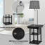Lampe de table sur pied 24 po