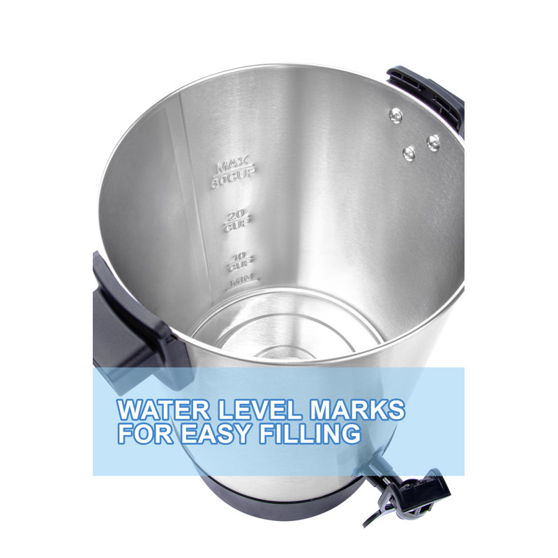 SYBO Stainless Steel 20-40 Cups Coffee Airpot