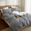 Ensemble de housse de couette à rayures 100% coton délavé Life-114395749-114395755
