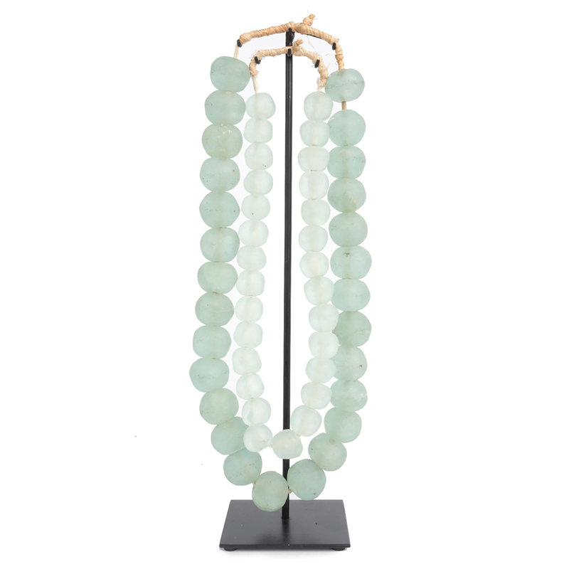 Glass Beads (Loose), 12" H x 3" W x 1" D, Opaque
