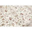 Hand-Knotted High-Quality Ivory and Taupe Round Area Rug