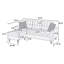 Canapé modulaire en polyfibre Modern-2096749318