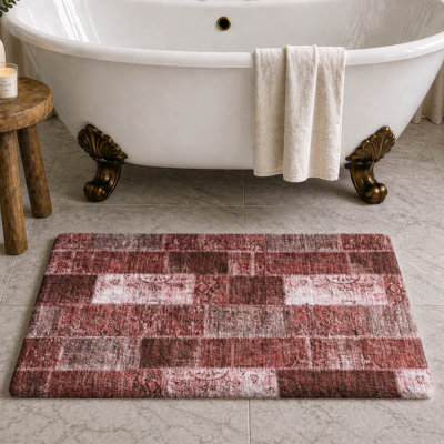 Tapis à poil long de qualité supérieure lavable à la machine ADS631