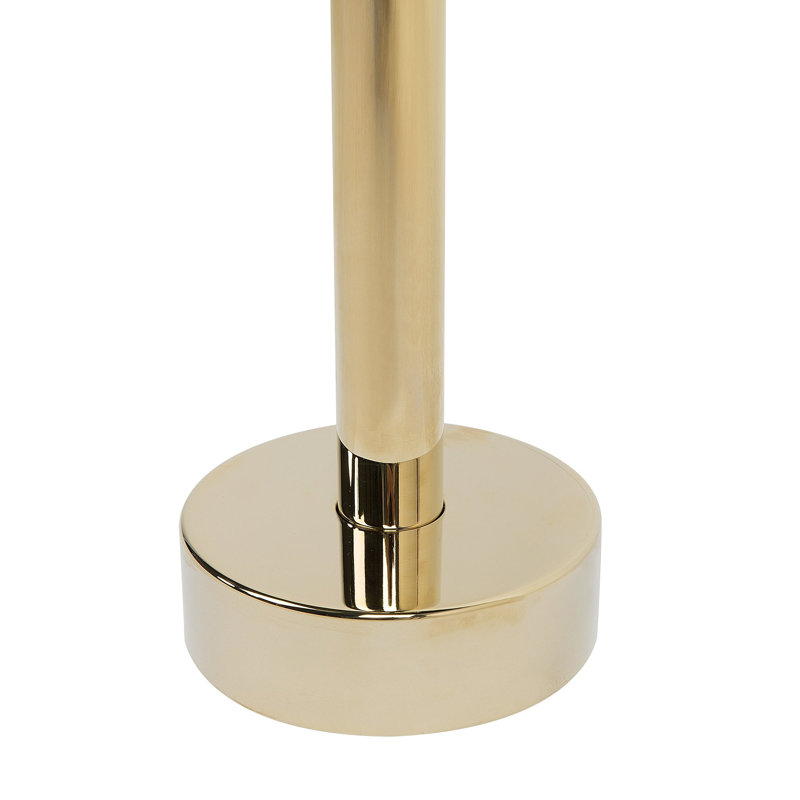 Floor Bath Shower Mixer Bath Filler with Diverter, Gold