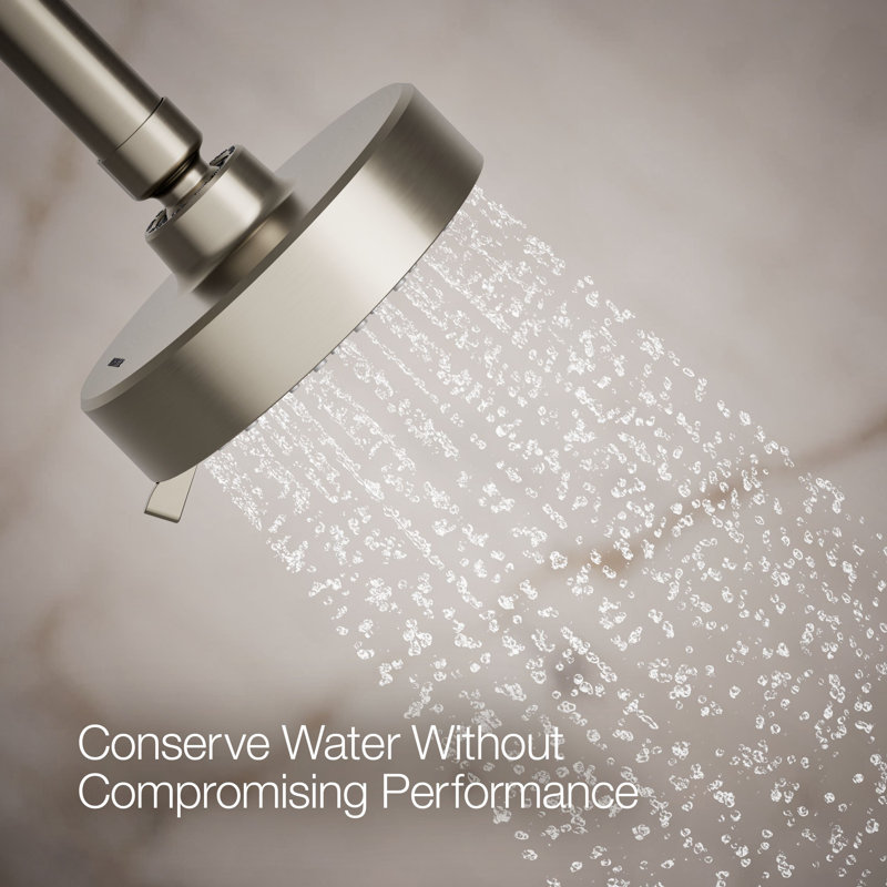 Flood Fixed Shower Head, Vibrant Brushed Nickel