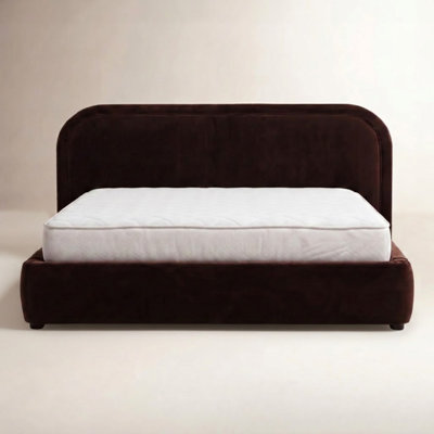 Paola Velvet Upholstered Bed