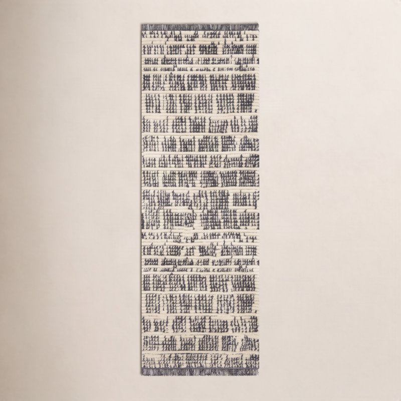 Tapis crème / gris anthracite Chris Loves Julia x Loloi Alice, Tapis de couloir 2 pi 7 po x 12 pi