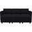 Hursey Rectangle Corduroy Sofa Bed Storage Couch Sleeper Convertible Different Shape Modular Sectional Sofa With Adjustable Armrest Backrest Movable Ottoman-891425530