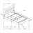 James Black Upholstered Queen Panel Bed-1670380557