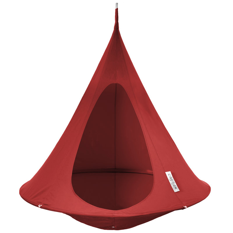 Cacoon - Island Vibe Hanging Chair, 120cm H x 120cm W x 120cm D, Red