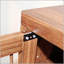 Range-chaussures à 6 niveaux avec tablettes réglables, étagère de rangement moderne en bois pour couloirs et placards