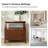 Areebe Transitional 30''W 2-Drawer Nightstand with Pull Out Tray and Charging Station-92021832