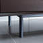 TV Stand with Open Shelf & Steel Legs-318200090
