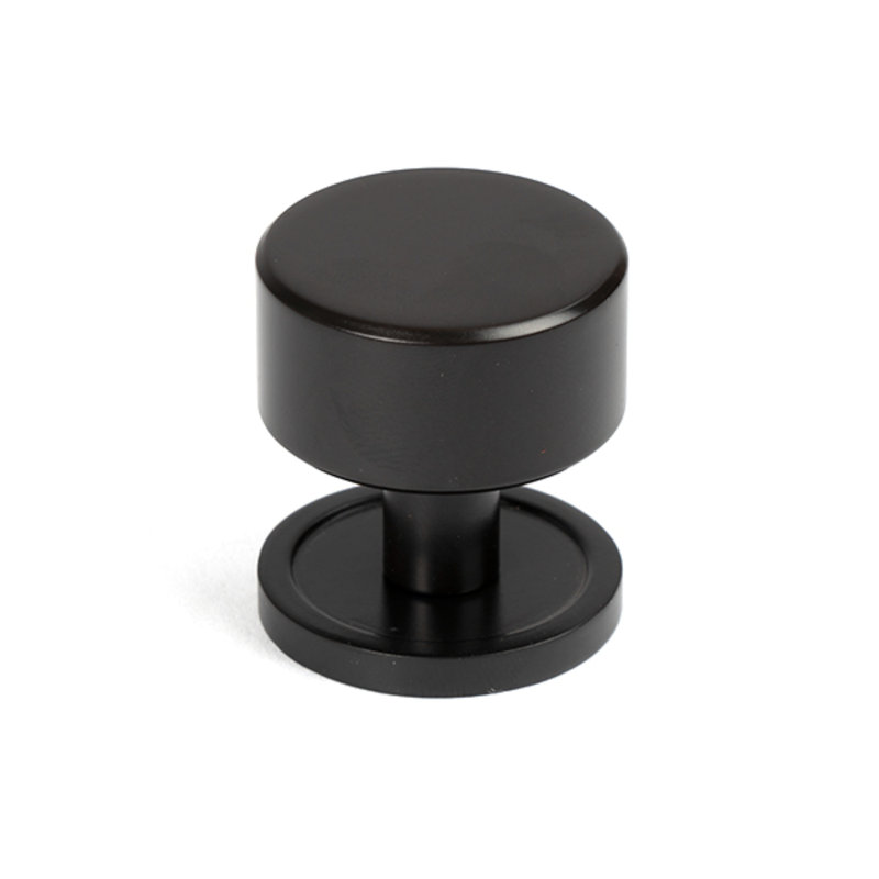Round Knob, 3 cm, Aged Bronze