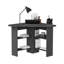 Corner Computer Desk with Shelves-1337369248