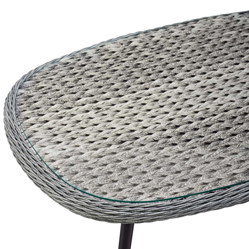 Table basse d'extérieur en rotin Endeavor