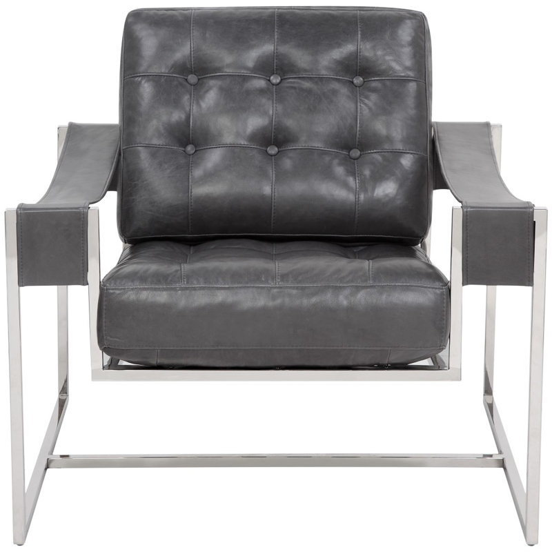 Fauteuil club Grange, Gris