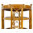 Ambrielle Rattan/Wicker Bar Cart-1831376358