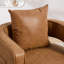 Fauteuil demi-tonneau moderne pivotant avec dossier ouvert-1256792941