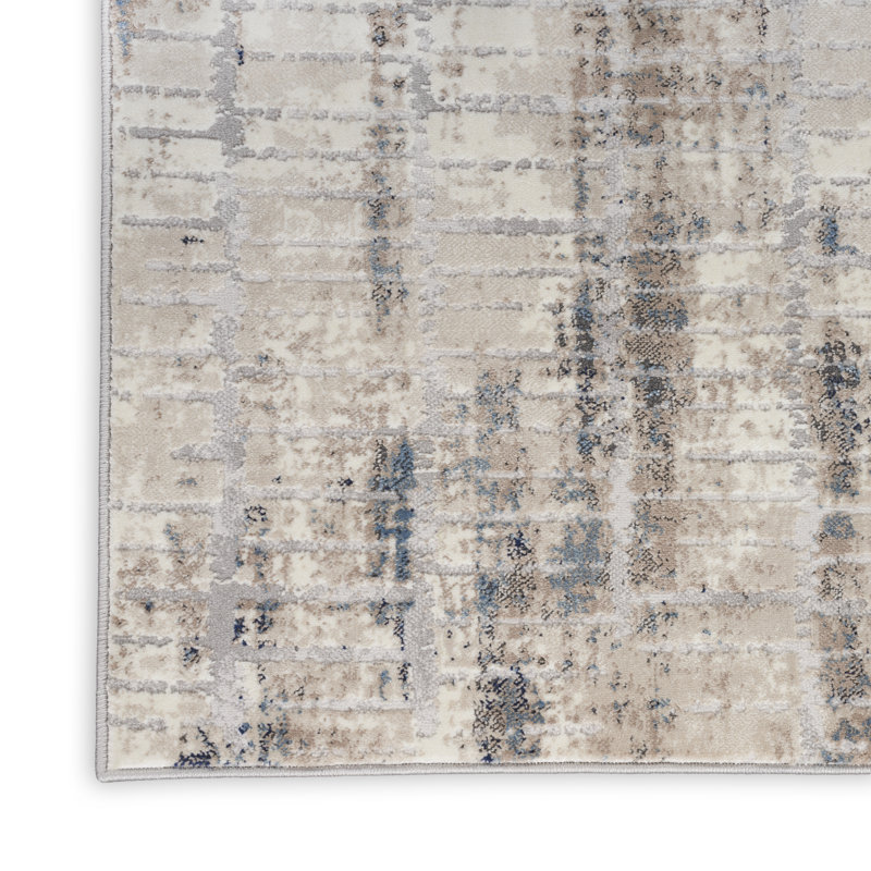 CK022 INFINITY Abstract Area Rug, Runner 66 x 229cm