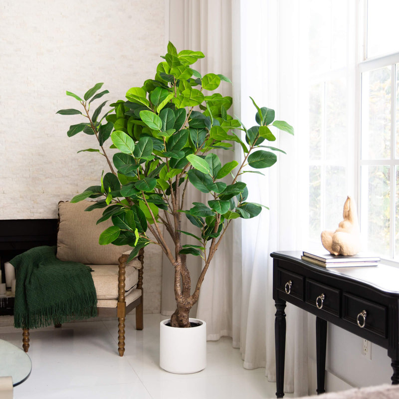 6 pi Arbre à fleurs artificiel Audrey Ficus